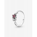 Disney, La Bella E La Bestia, Anello Rosa Incantata