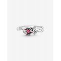 Disney, La Bella E La Bestia, Anello Rosa Incantata