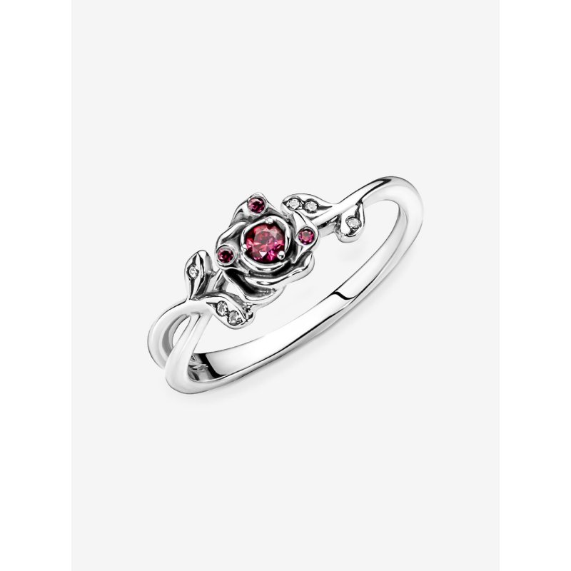 Disney, La Bella E La Bestia, Anello Rosa Incantata