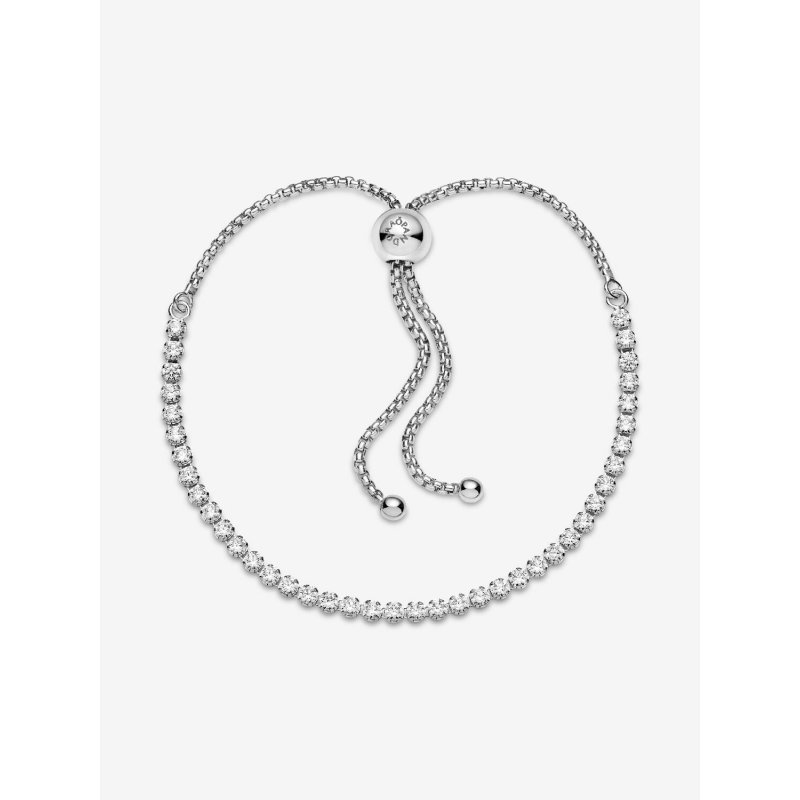 Bracciale Tennis Con Chiusura Regolabile