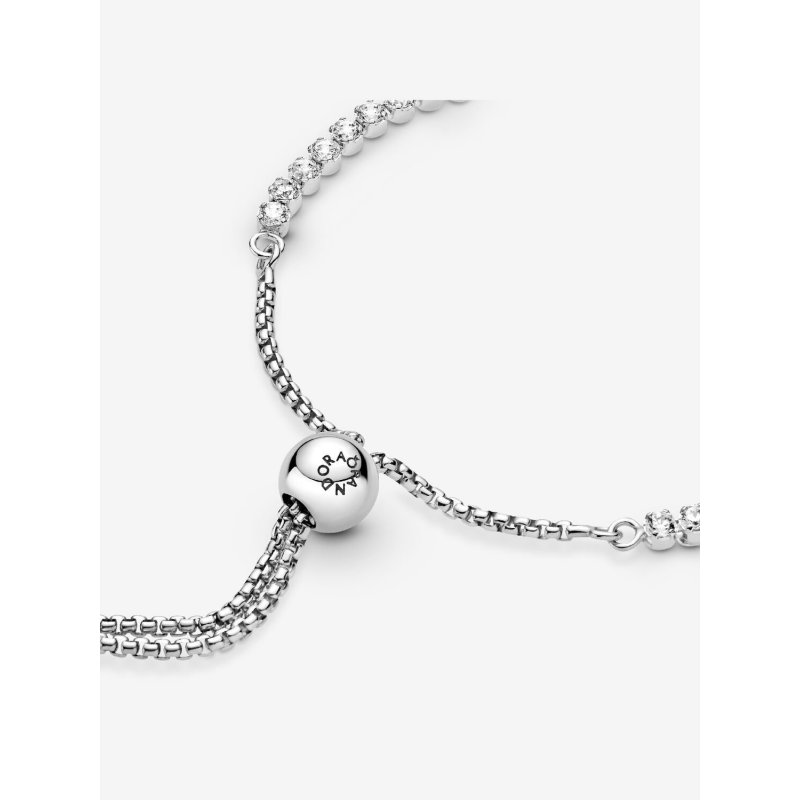 Bracciale Tennis Con Chiusura Regolabile