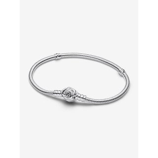 Bracciale Moments Con Chiusura A Rosa