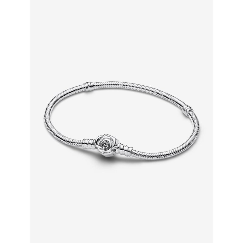 Bracciale Moments Con Chiusura A Rosa