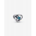 Charm Cuore Eterno Blu