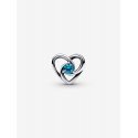 Charm Cuore Eterno Blu