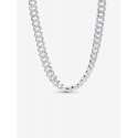 Collana Catena Maglia Cubana Pavè