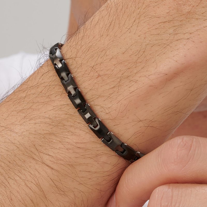 Brosway - Bracciale Backliner - Acciaio - Rutenio