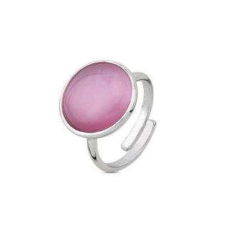 Boccadamo - Anello Cristallo Rosa - Bronzo