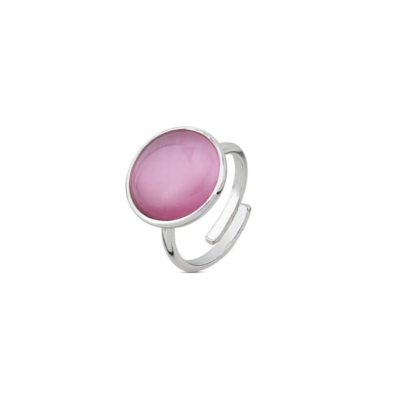 Boccadamo - Anello Cristallo Rosa - Bronzo