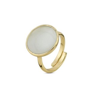 Boccadamo - Anello Oro Giallo - Cristallo Madreperla