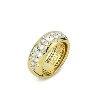 Boccadamo - Anello Cerchio - Oro Giallo - Cristalli