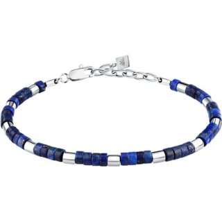 Morellato - Bracciale Pietre Uomo - Acciaio E Blu