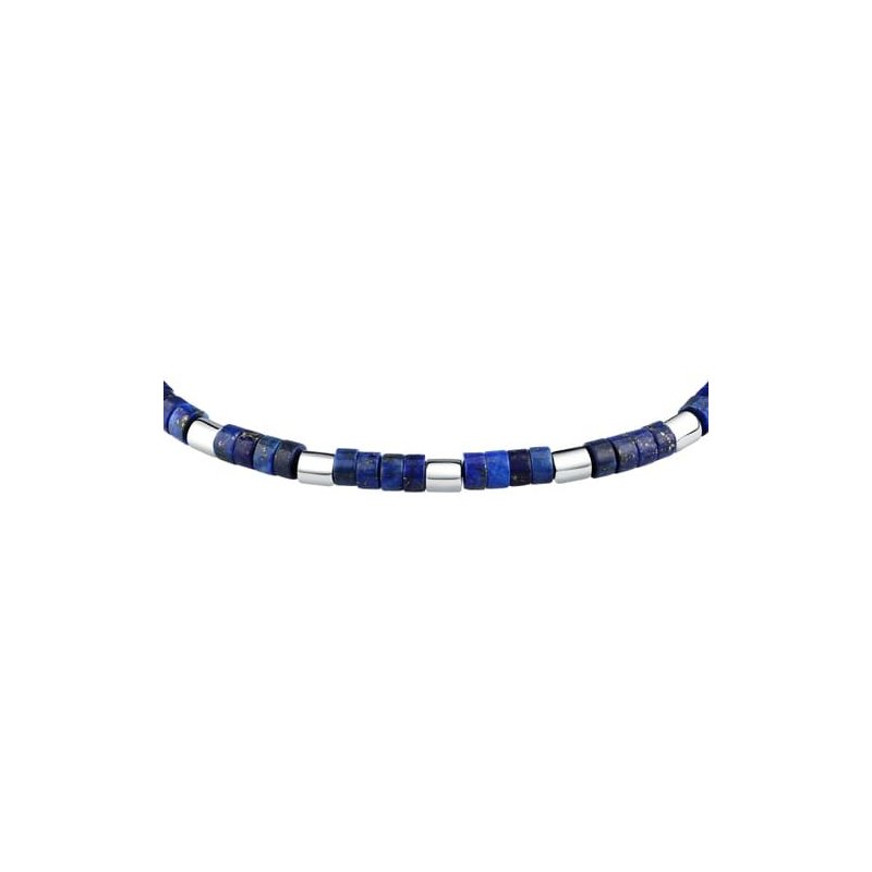 Morellato - Bracciale Pietre Uomo - Acciaio E Blu