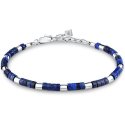Morellato - Bracciale Pietre Uomo - Acciaio E Blu