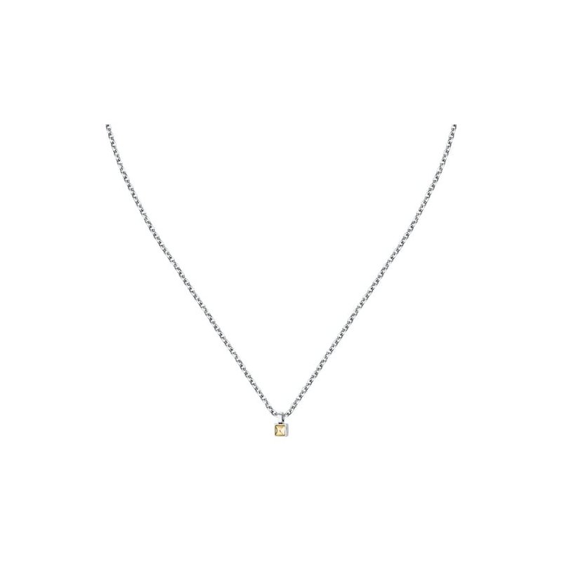 Morellato - Collana Pendente - Uomo - Acciaio Oro