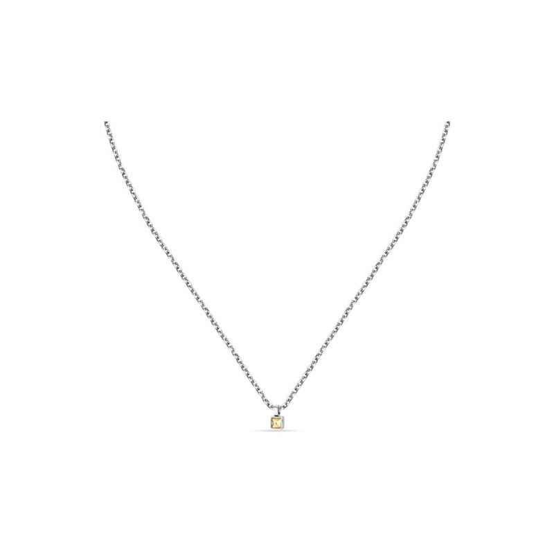 Morellato - Collana Pendente - Uomo - Acciaio Oro
