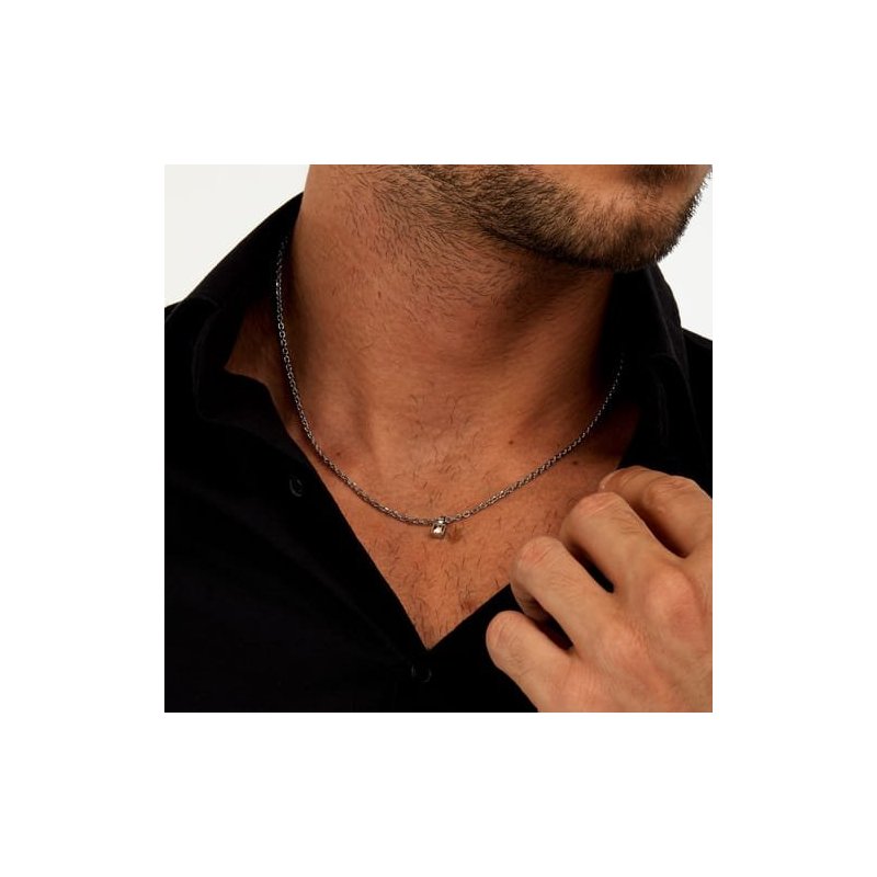 Morellato - Collana Pendente - Uomo - Acciaio Oro