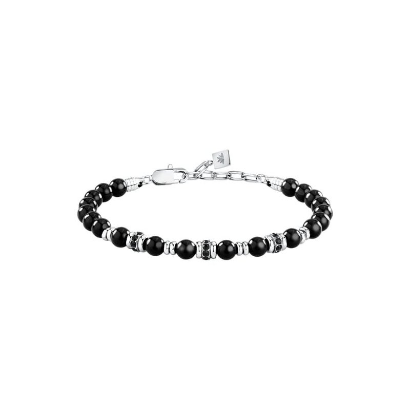 Morellato - Bracciale Uomo Onice Nero - Acciaio