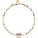 Morellato - Bracciale Tesori Eterni - Argento - Ametista