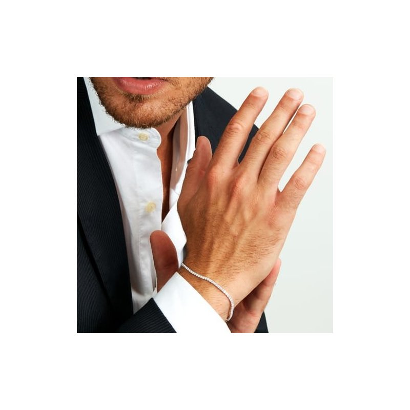 Morellato - Bracciale Tennis - Argento - Zirconi