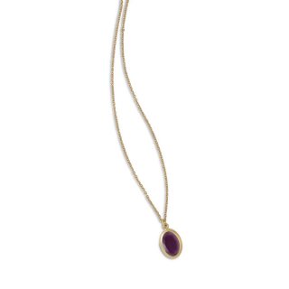 Aquaforte - Collana Caramelle Ovali - Ametista - Oro