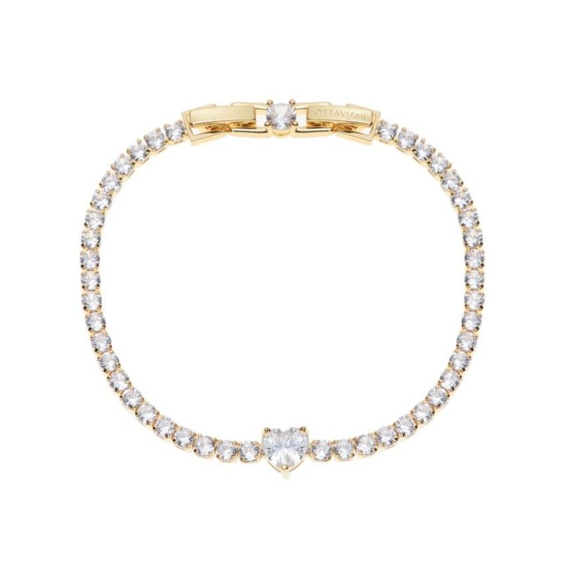 Ottaviani - Bracciale Placcato Oro - Cubic Zirconia
