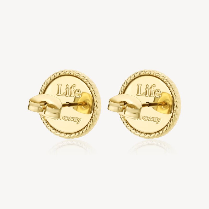 Brosway - Orecchini Chakra Mistici - Acciaio - Oro