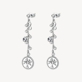 Brosway - Orecchini Chakra Mistici - Acciaio - 50Mm