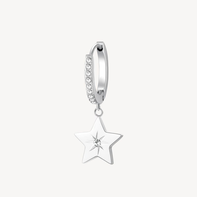 Brosway - Orecchino Chakra - Acciaio - Stella