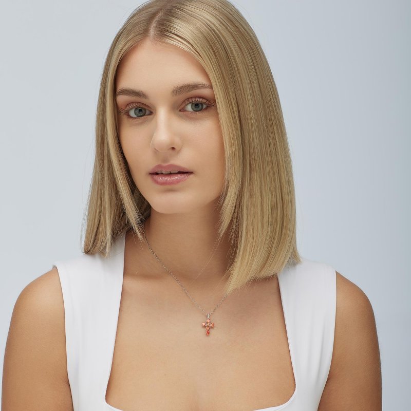 Brosway - Charm Fancy - Croce Argento - Zirconi