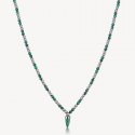 Brosway - Collana Riptide - Acciaio - Malachite