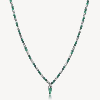 Brosway - Collana Riptide - Acciaio - Malachite