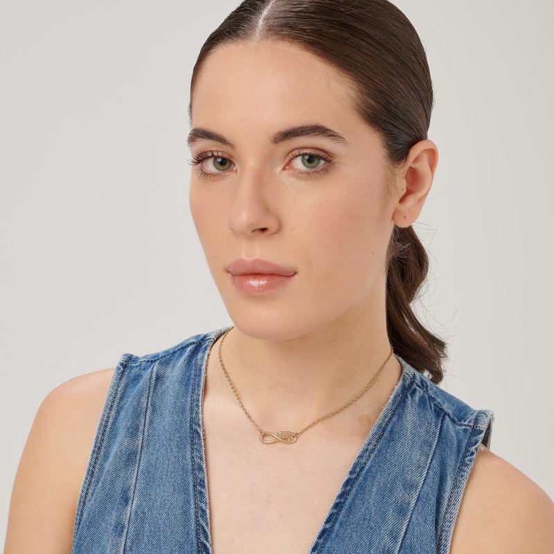 Brosway - Collana Chakra Mistici - Acciaio - Oro