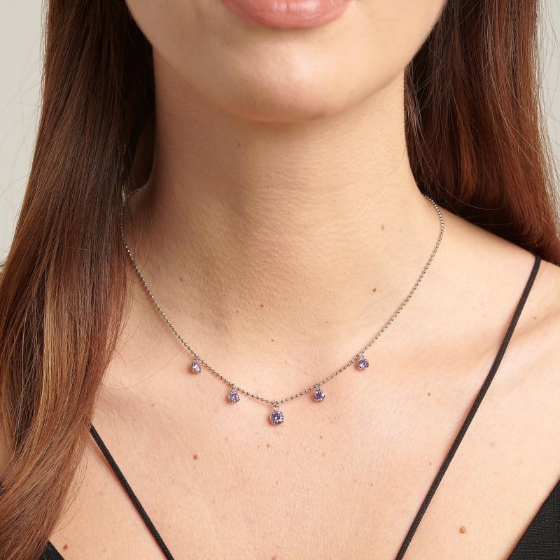 Brosway - Collana Desideri - Acciaio - Zirconi