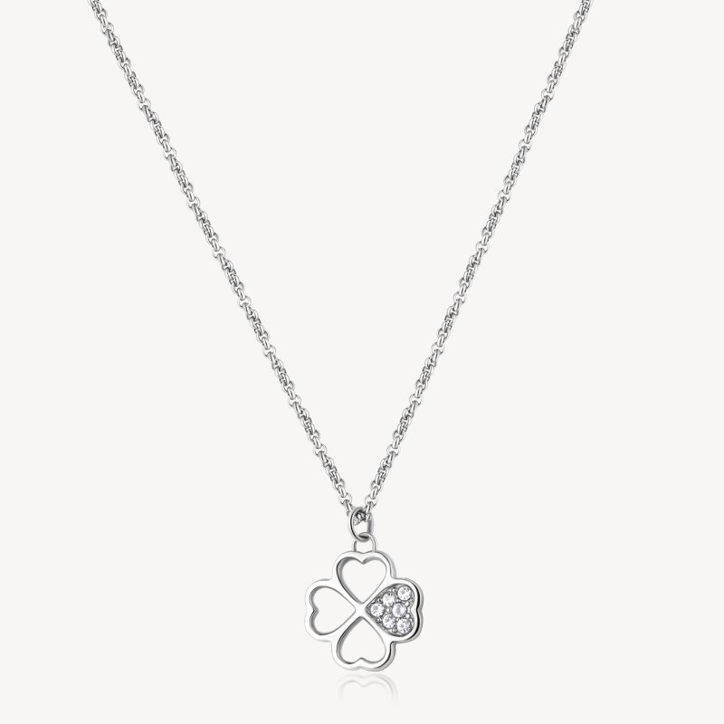 Brosway - Collana Chakra - Acciaio - Quadrifoglio