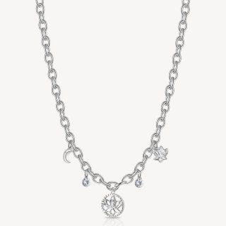 Brosway - Collana Chakra - Acciaio - Cristalli