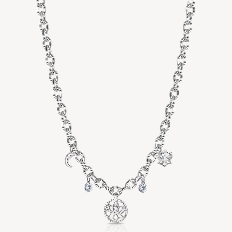 Brosway - Collana Chakra - Acciaio - Cristalli
