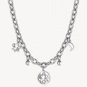 Brosway - Collana Chakra - Acciaio - Cristalli