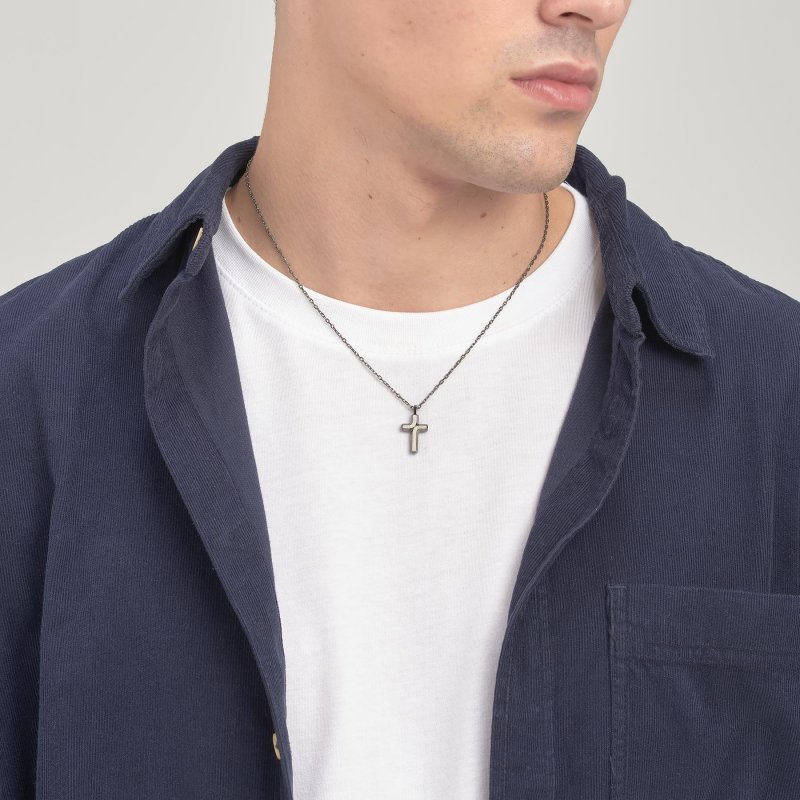 Brosway - Collana Backliner - Acciaio - Rutenio