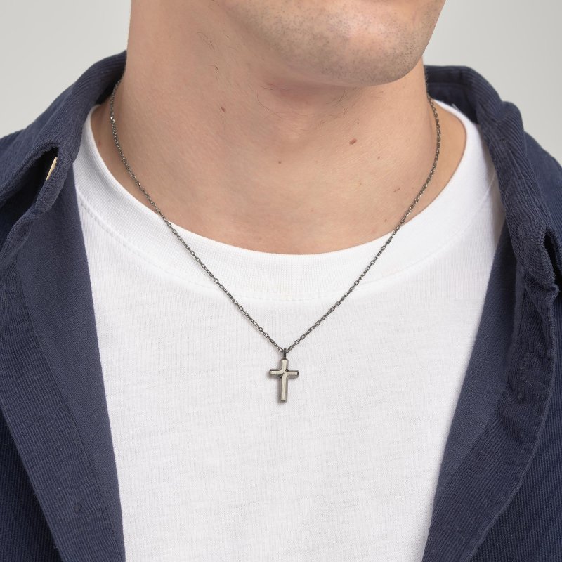 Brosway - Collana Backliner - Acciaio - Rutenio