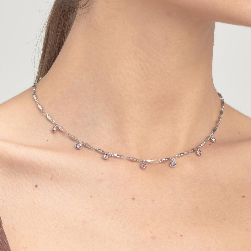 Brosway - Collana Symphonia - Acciaio - Cristalli
