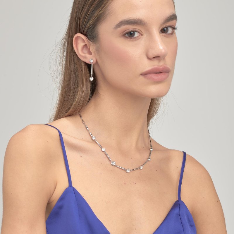 Brosway - Orecchini Affinity - Acciaio - Cristalli