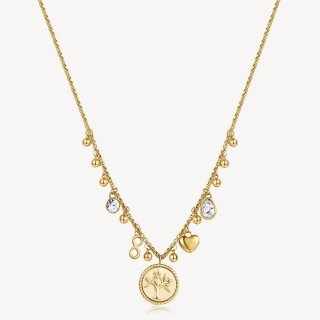 Brosway - Collana Chakra Mistici - Acciaio - Oro