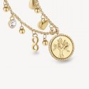 Brosway - Collana Chakra Mistici - Acciaio - Oro