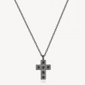 Brosway - Collana Forge - Acciaio - Croce