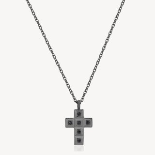Brosway - Collana Forge - Acciaio - Croce