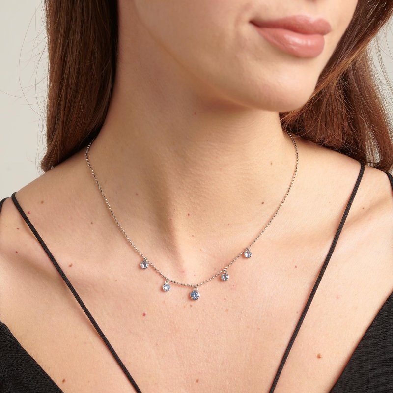 Brosway - Collana Desideri - Acciaio - Zirconi