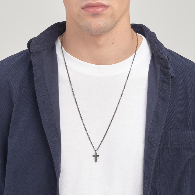 Brosway - Collana Backliner - Acciaio - Rutenio