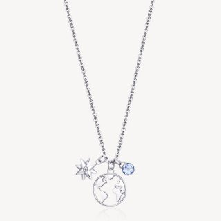 Brosway - Collana Chakra Viaggi - Acciaio - Cristalli