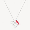Brosway - Collana Chakra - Acciaio - Quadrifoglio